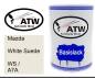 Preview: Mazda, White Suede, WS / A7A: 500ml Lackdose, von ATW Autoteile West.